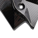 2021-2024 Kawasaki Z650 Etuvoiman spoilerin laajennusvalu hiili