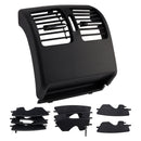 Abdeckung für die Lüftungsdüsen der hinteren Mittelkonsole der Mercedes-Benz C-Klasse W204 (2007–2014), schwarz