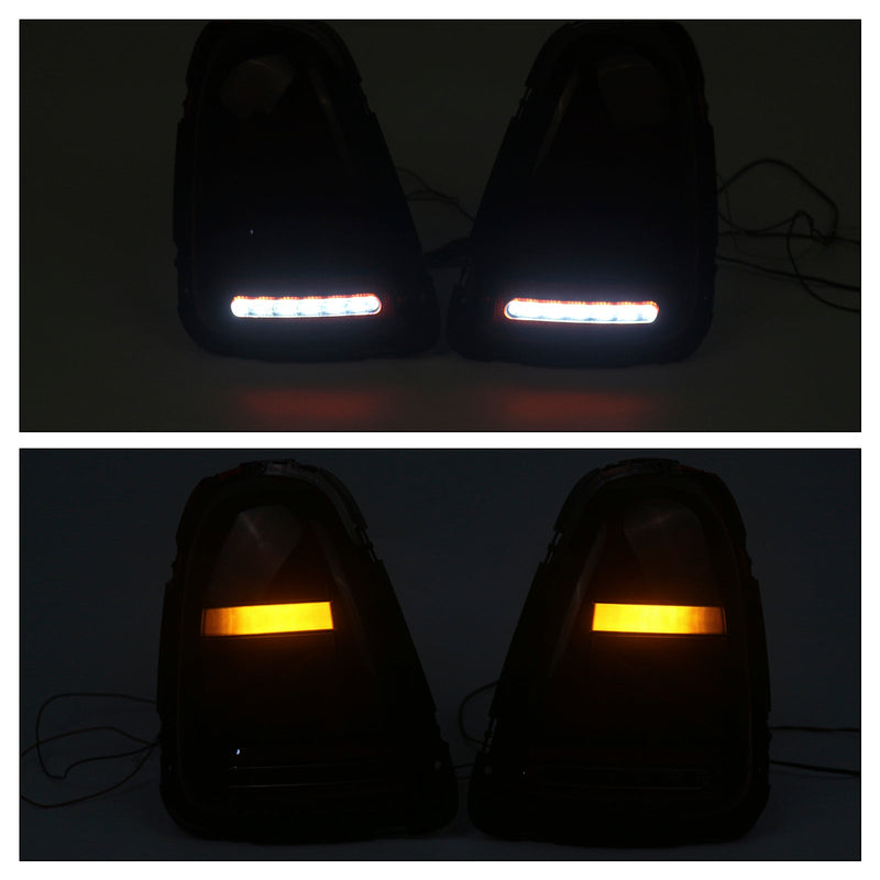 L&R LED baglygterlamper til BMW Mini R56 R57 R58 R59 Cooper S 2007-2015 Red