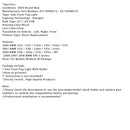 Paar Nebelscheinwerfer mit Leuchtmitteln für BMW E90 3er-Serie 2006–2008