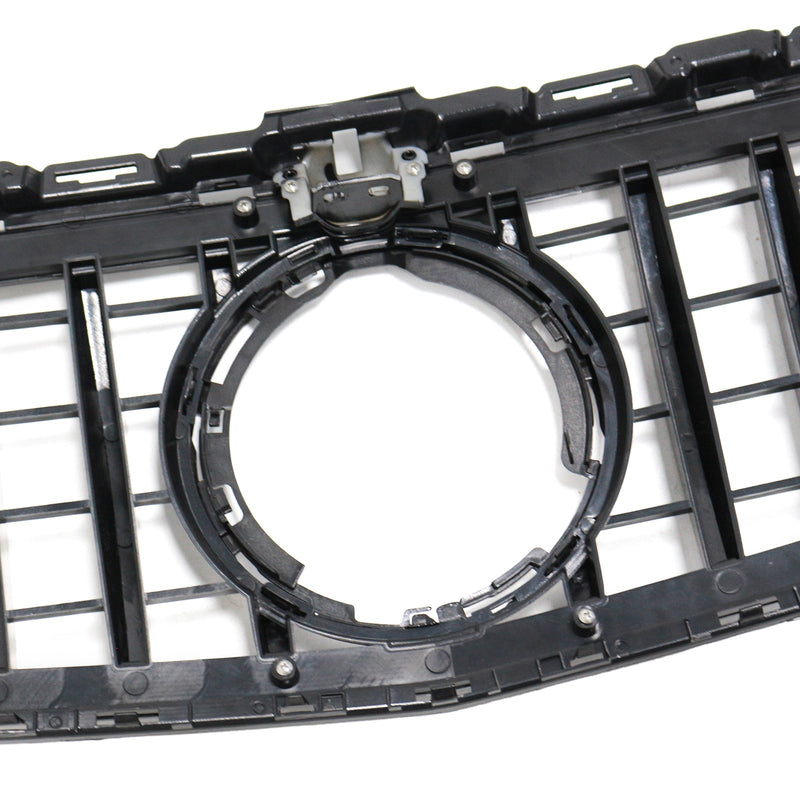 2015-2021 Mercedes W205 C250 C300 LED-etusäleikköllä, musta