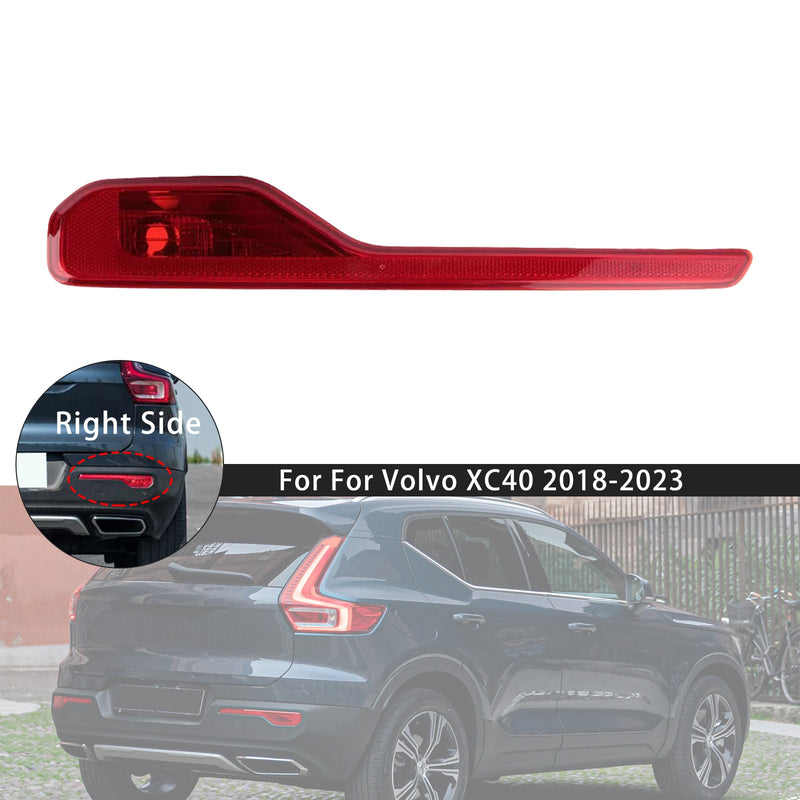 2018-2023 Volvo XC40 Lampa odblaskowa tylnego zderzaka prawa, bez żarówki, 3165686