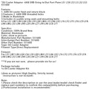 Adaptador de enfriador de aceite 6AN ORB Placa de conexión de entrada/salida de junta tórica LS1 LSX LS3 LS LS2 LS3 551600