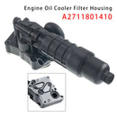 Carcasa del filtro del enfriador de aceite del motor A2711801410 para mercedes-benz SLK250 R172 2012-2015 l4 1.8L gasolina Cabriolet M271
