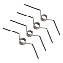 Itseaukeavan oven saranat jousipalautuksella, molempien saranoiden säde 1/2"&quot;sekä 5/&quot;8"&quot;