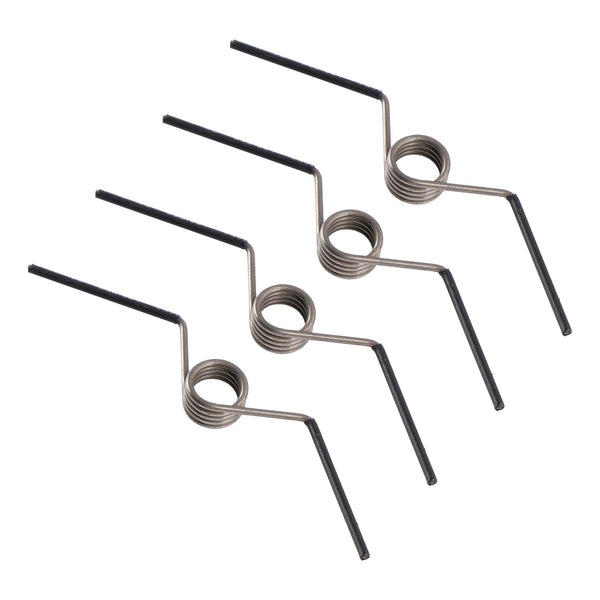 Självöppnande dörrgångjärn med fjäderåtergång, båda gångjärnen med en radie på 1/2"&quot;samt 5/8"&quot;