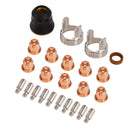 24Pcs IPT40 Plasma Schneiden Taschenlampe Spitze Elektrode Verbrauchs Für CUT-55DS CUT-65DS