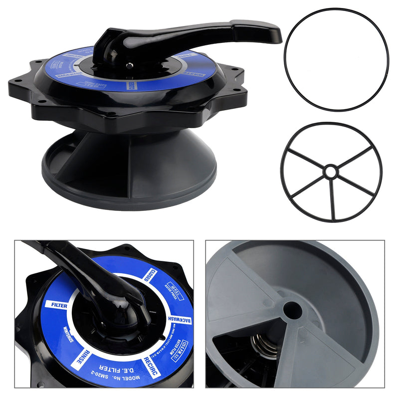 R0443900 2"" Oberventilbaugruppe für Zodiac Jandy Multiport-Ventilersatz