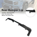 Rear bumper diffuser lip made of dry carbon fiber for Mercedes-Benz G-Class W465 from year of construction 2025