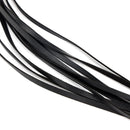 Lenkerquaste Bremshebelgriff-Dekoration Schwarz für Dyna Road Glide Road King