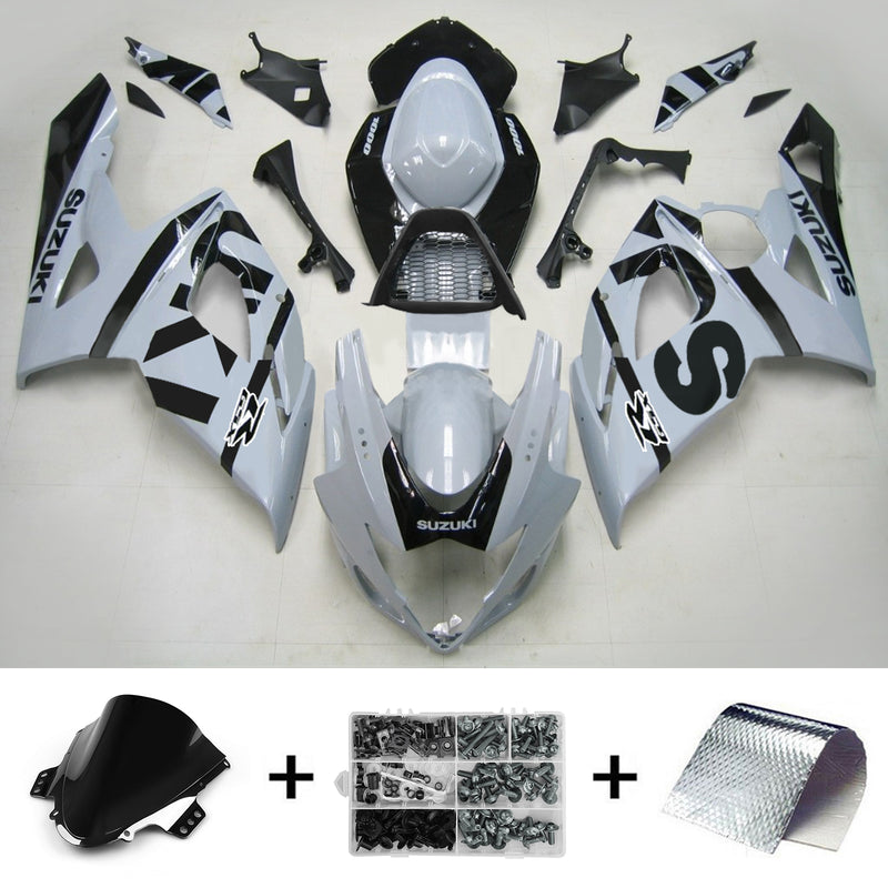 2005-2006 Suzuki GSXR1000 K5 Injection Trigger Kit Karosseri plast ABS