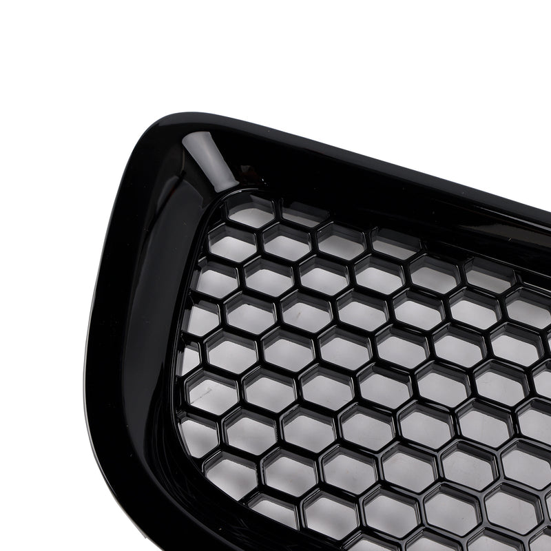 2008-2012 Volvo S40 V50 Gloss Black Front Bumper Honeycomb Grille Grill