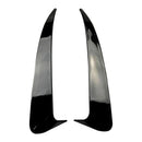 Glänzend schwarz hintere Lüftungsschlitzabdeckung für Benz C-Klasse W205 C43 C63 2014–2019