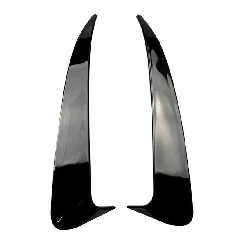 Glänzend schwarz hintere Lüftungsschlitzabdeckung für Benz C-Klasse W205 C43 C63 2014–2019