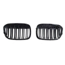 2016–2019 Passend für BMW X1 F48 F49 Frontgrill, zweireihig, glänzend schwarz