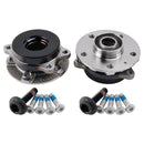 Audi A4 8K A6 C7 A5 8T A8 4H Q5 2x Vorderradnabenflansch + Lager + Schrauben Satz 4H0498625D