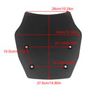 2024 BMW R1300GS Scheinwerfer Windschutzscheibe Abdeckung Windschutzscheibe