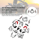 Ruiskuvalettu suojussarja Kawasaki Z900 2025-2026:lle