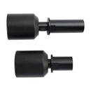 Aluminiumsramme styrtskyderbeskyttelse sort til Kawasaki Zx-4R Zx-4Rr 2023-2024