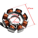 Generator Stator 8 spole för Yamaha YBR125ed 2005-2006 YBR125ESD 2008-2012
