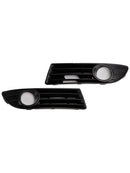 2005-2009 VW POLO 9N3 GTI 2PCS Luces antiniebla de la cubierta Griller 6q085365e 6q0853666g