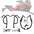 Yamaha Tracer 7 (2021–2025) – Oberer und unterer Motorschutzbügel-Rahmen-Sturzbügel-Kit, schwarz