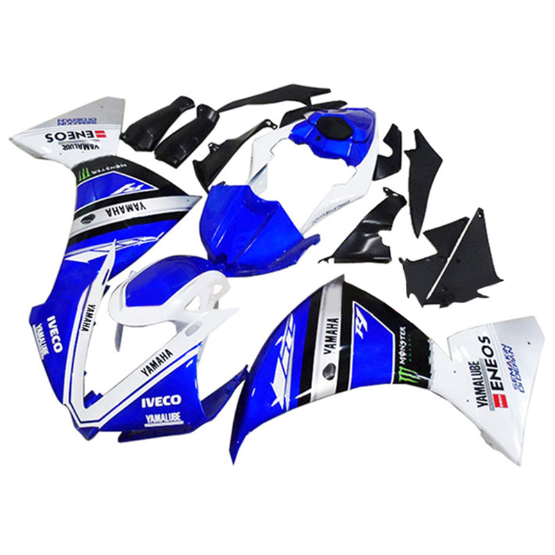 2012-2014 Yamaha YZF-R1 ruiskutussuojasarja runko muovi ABS