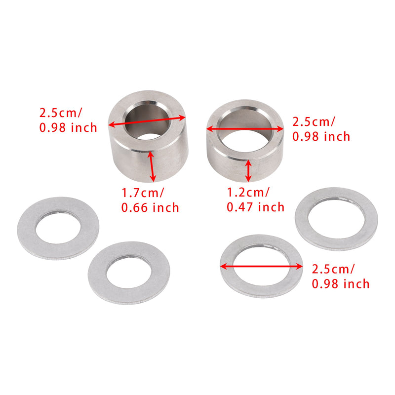 1600036 Bypass-Rohr-Eliminator-Kit-Aluminium-Shunts und Dichtungsscheiben-Bypass