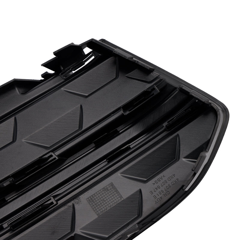 2023+ Audi A6 C8PA S-Line S6 2PCS Frontstoßstange Nebelscheinwerfer Kühlergrill Zierleiste Schwarz