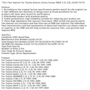 1 Stück Kraftstoffeinspritzdüse für Toyota Avensis Carina Corona RAV4 2.2L 3.0L 23250-74170