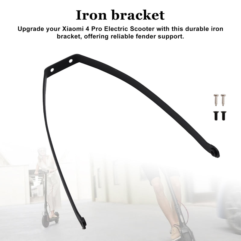 Rear Bracket with Screws Rear Mudguard Support for Xiaomi 4Pro E-Scooter