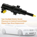 1997-2005 BMW 3er E46 Frontscheinwerfer-Waschdüse links 61678362823