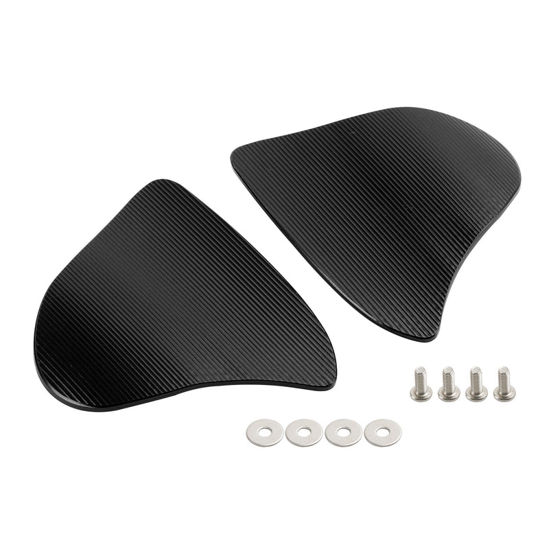 Placas de bloque de espejo de aluminio CNC para Yamaha YZF R1/YZF R1M 2020-2024