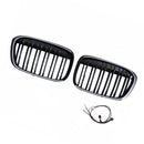 2016–2019 Passend für BMW X1 F48 F49 Frontgrill, zweireihig, glänzend schwarz