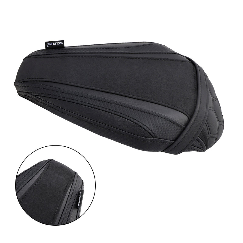 2021-2023 Kawasaki Zx-10R/Rr Hinten Passagier Sitz Kissen Pu Sozius Flach Schwarz