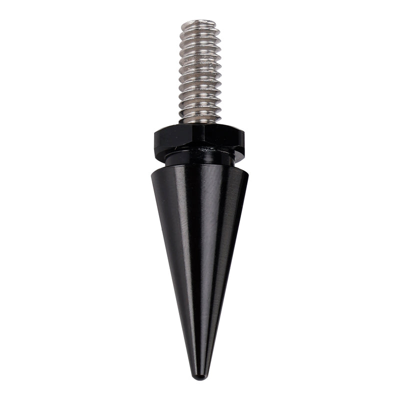 3 schwarze Windschutzscheibenbolzen mit Dornen für Electra Glide, Tri Glide und Street Glide (Baujahre 2014–2025)