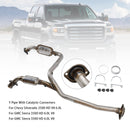 2011-2017 Chevy Silverado 2500 HD 6.0L V8 Y Pipe With Catalytic Converters