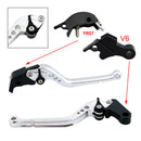 Palanca larga de embrague y freno adecuada para YAMAHA XSR900 XSR900GP MT-09 MT-09SP 2024-2025
