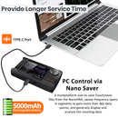 4 Zoll verbesserter NanoVNA Plus 50 kHz-2,7 GHz Handheld-Vektornetzwerkanalysator