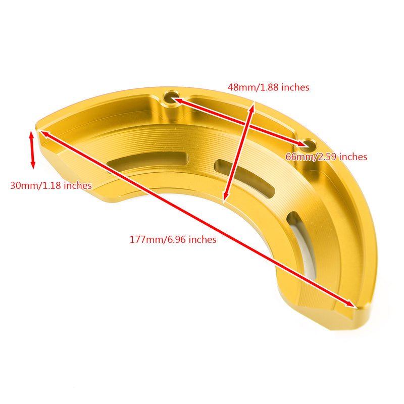 Crash-pad Sturzpad Links Motorschutz Gold für Honda CMX 500/300 Rebel 17-2019