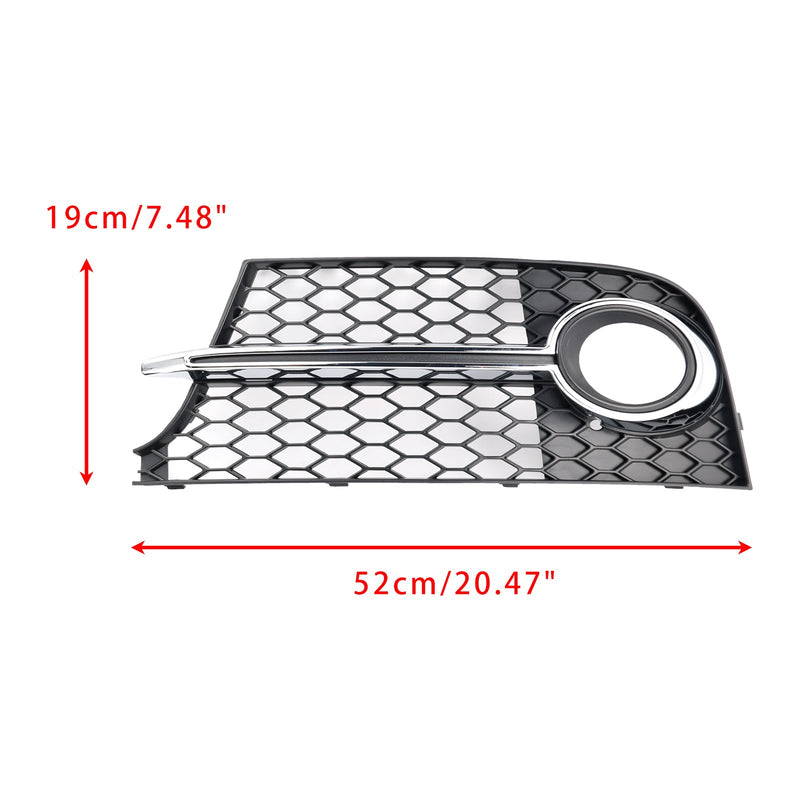 2011–2014 Audi TT MK2 S-Line TTS-kromin etukerroksen sauvan sumuvalot jäähdytin säleikkö