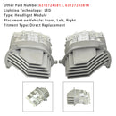2x Turn Signal Headlight Control Unit Module 63127245813 14 For BMW 3 E90 E91