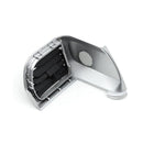 2004–2012 Porsche GT2 GT3 997 Abdeckung für die mittlere Lüftungsdüse links/rechts, silber, Teilenummern: 99755214105, 99755213105, 99755213205