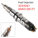 1 Stück Kraftstoffeinspritzdüse für Cummins ISB 6.7L QSB 4.5L 6.7L 5254261 0445120177