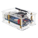 Orange Pi 4A Transparente Schutzbox Orange Pi 4A Acrylgehäuse mit Lüfter