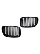 BMW X-Serie X5 E53 (2004–2006) Frontgrill mit Nierendesign, glänzend schwarz