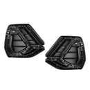 2019–2022 Audi Q3 S-Line 2 Stück glänzend schwarz Frontstoßstangen-Kühlergrillabdeckung