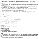 Conjunto 2001-2005 de embreagem de Hyundai Santa Fé 4WD 47800-39000