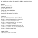 Leerlaufregler Leerlaufstellglied 13411286065 für BMW E30 E28 E34 E24 E23 E32