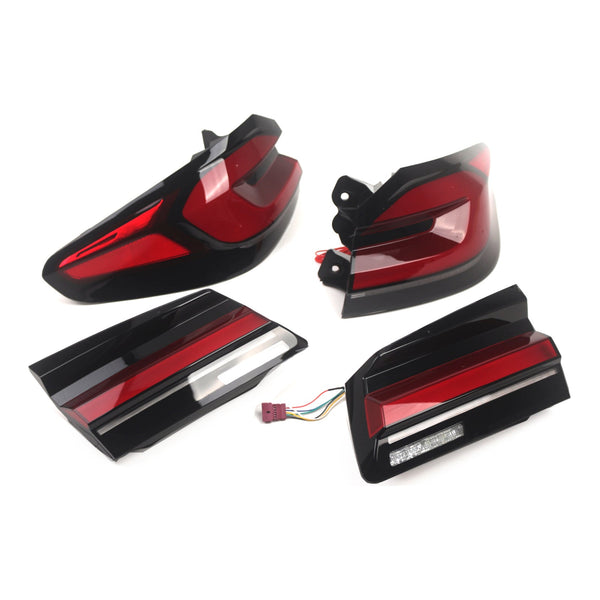 2018–2020 BMW 5 -serie G30 G38 L&R Red LED baglygter Drej lysmodul